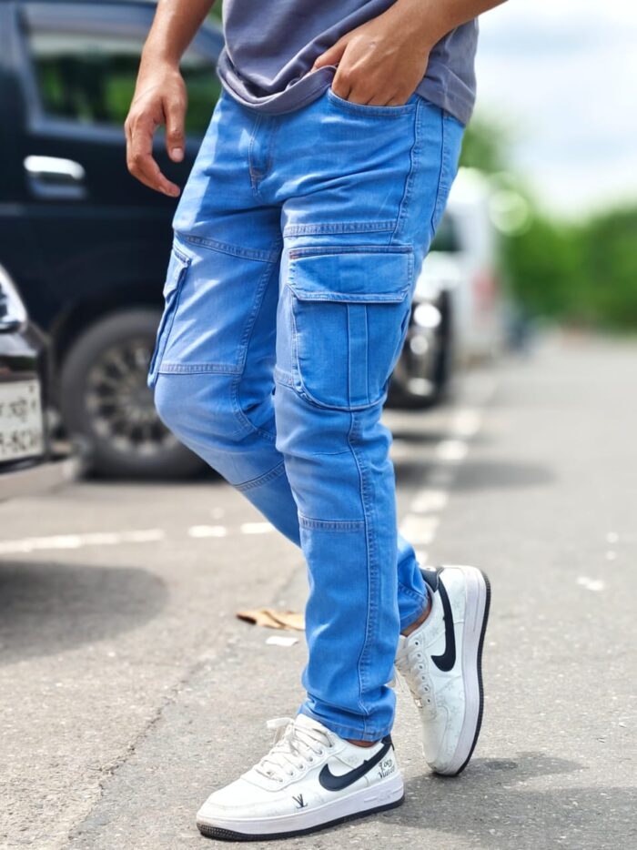 CARGO -5 SKY BLUE. - Image 2
