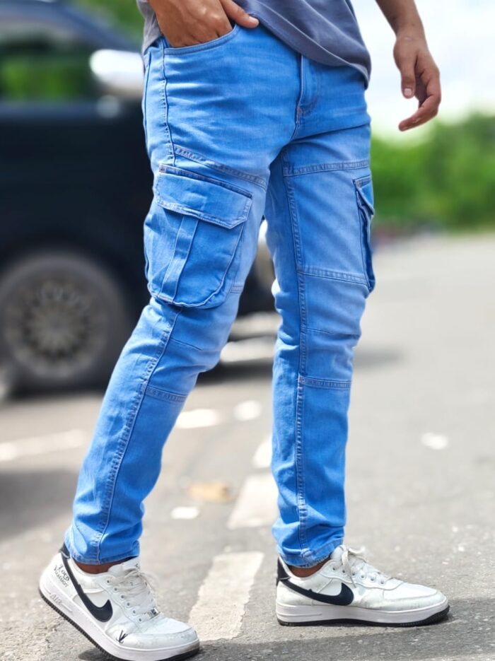 CARGO -5 SKY BLUE. - Image 3