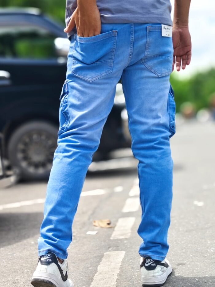 CARGO -5 SKY BLUE. - Image 4