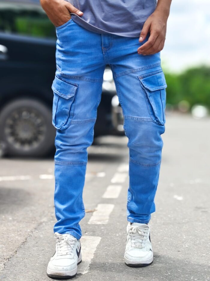 CARGO -5 SKY BLUE.