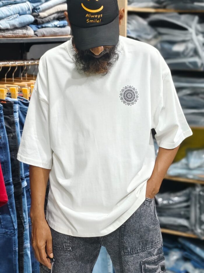 NEW DROP SHOULDER OFF WHITE - Image 2