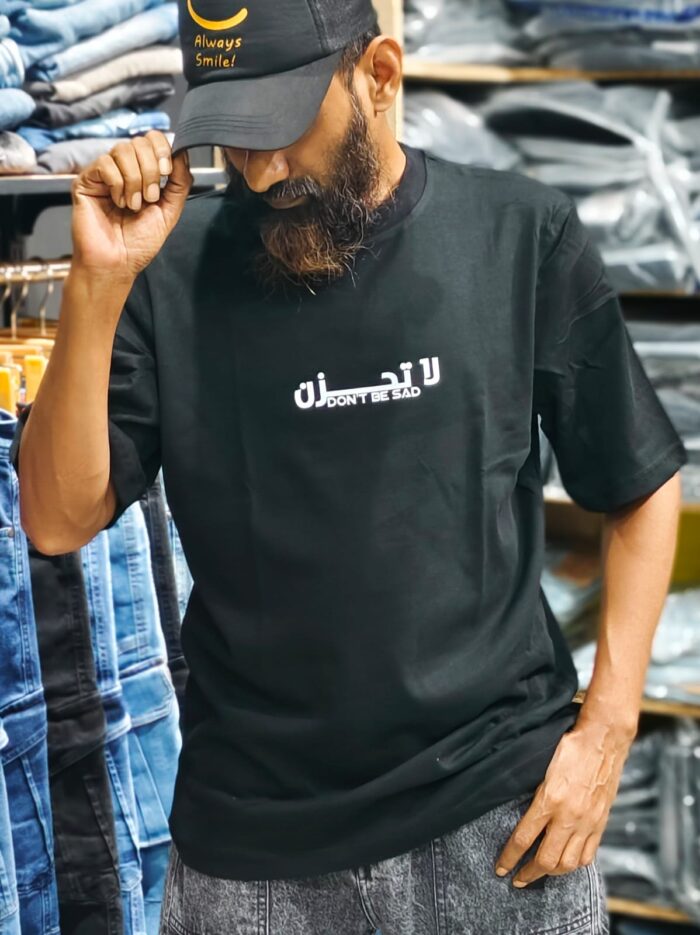 NEW DROP SHOULDER BLACK - Image 3
