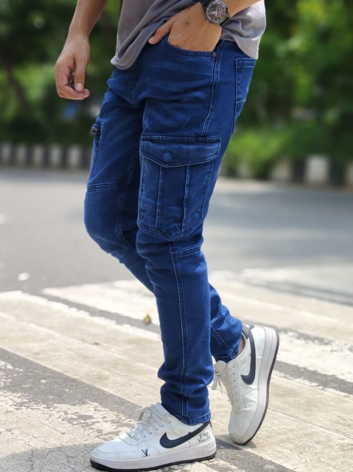 CARGO -7 navy blue - Image 3