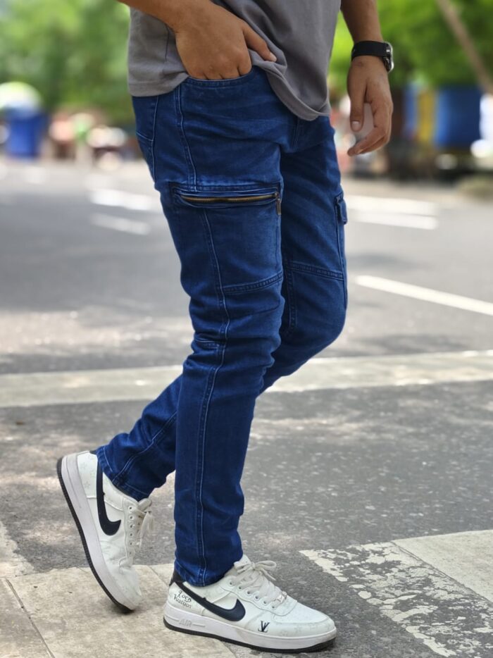 CARGO -7 navy blue - Image 2