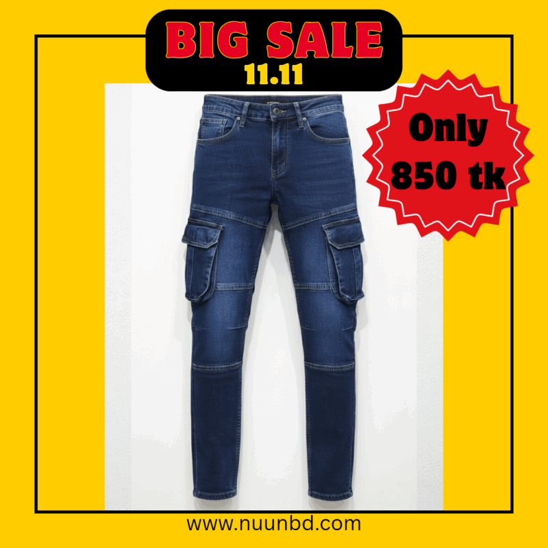 NEW CARGO-5 NAVY BLUE. 3D