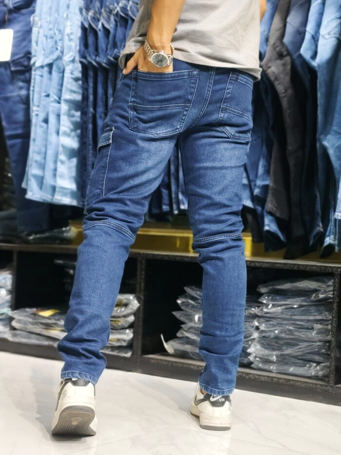 CARGO -7 navy blue. - Image 3