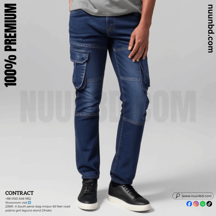 NEW CARGO-5 NAVY BLUE. 3D - Image 3