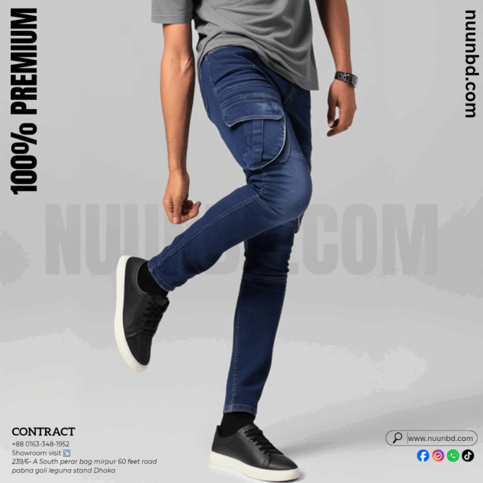 NEW CARGO-5 NAVY BLUE. 3D - Image 4