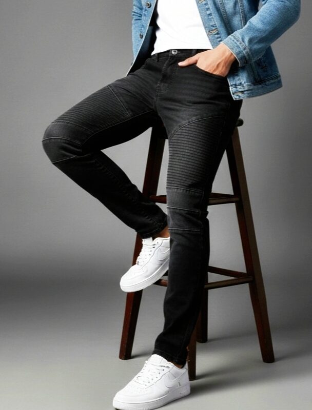 NEW FOUR POCKET CARGO - 9 ASH BLACK