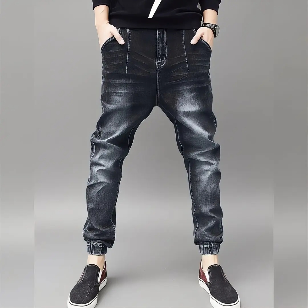 NEW DENIM JOGAR’S ASH BLACK