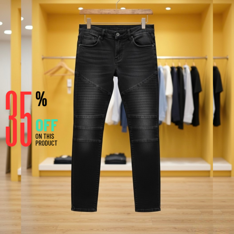 NEW FOUR POCKET CARGO - 9 ASH BLACK