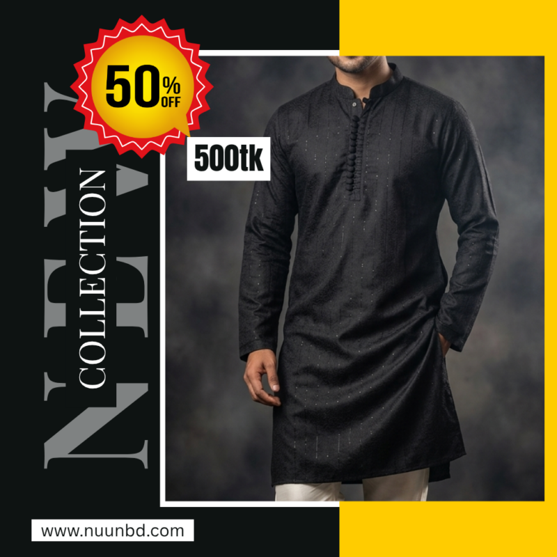 Panjabi offer 6 Black