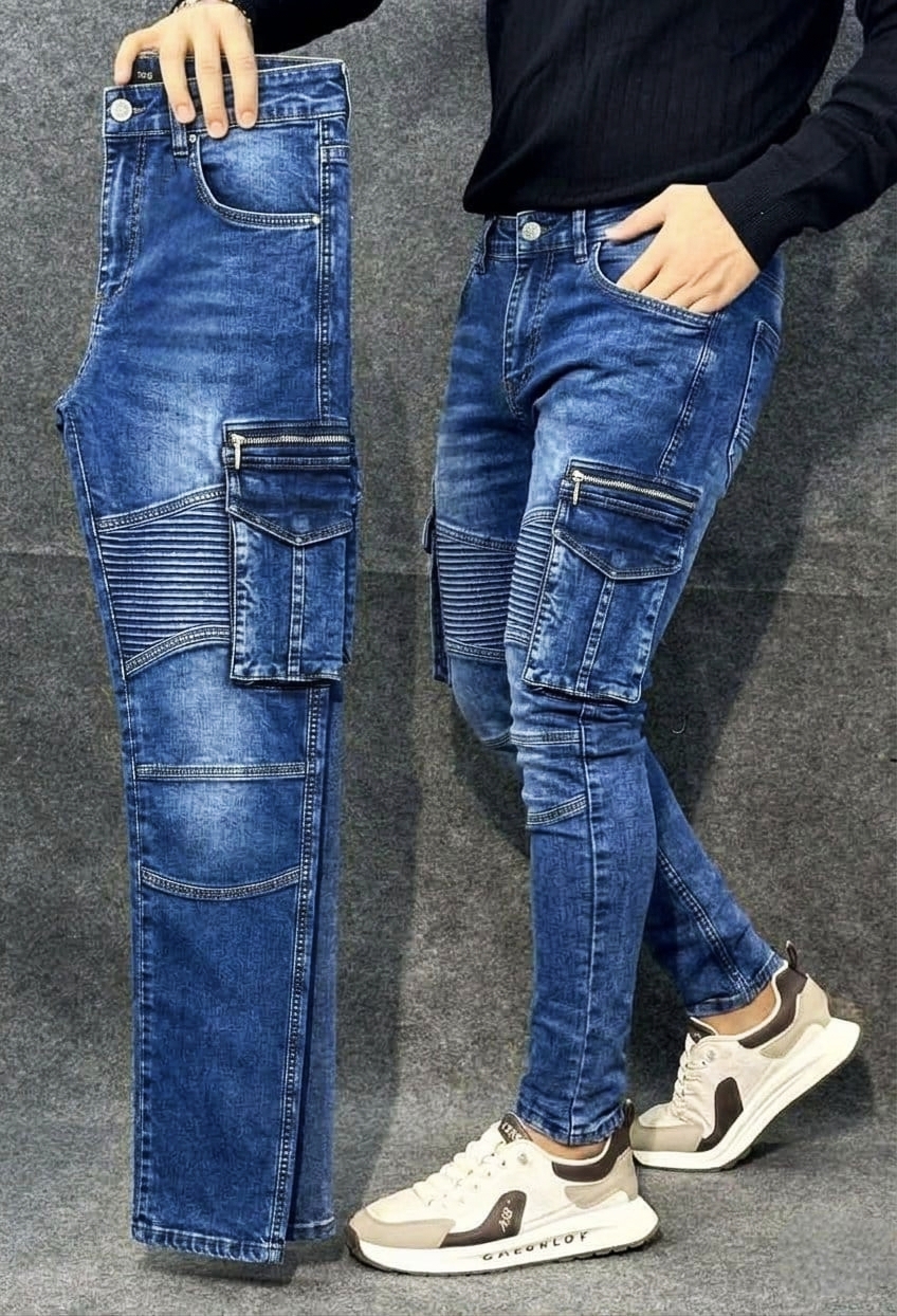 Moto-Cargo Denim BLUE..
